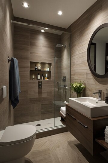 Bathroom in 4 BHK Independent House at Turner Road – for Sale