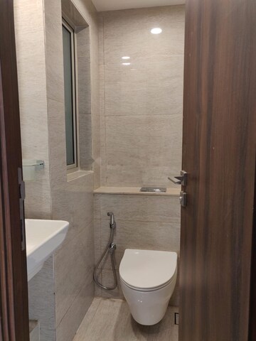 Bathroom in 1 BHK Apartment at Hiranandani Regent Hill, Powai – for Rent