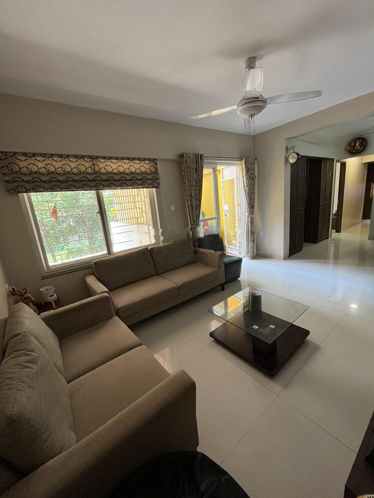Living Room, yugal-drashila 3 Bedroom 1405 Sq.Ft. Apartment In Balewadi Pune 8698802