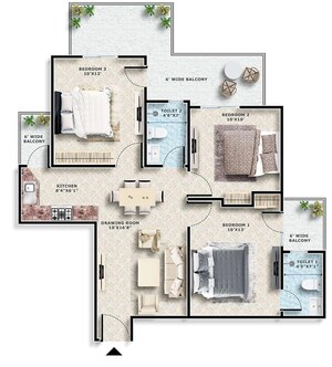 3 BHK Apartment For Sale in Amolik Sankalp, Sector 85