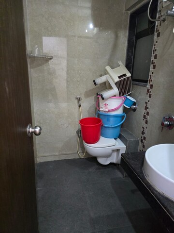 Bathroom in 2 BHK Apartment at HDIL Metropolis Residences, Andheri West – for Rent