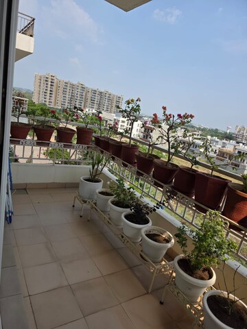 Balcony in 3 BHK Independent House at GMADA Eco City, North Mullanpur – for Rent