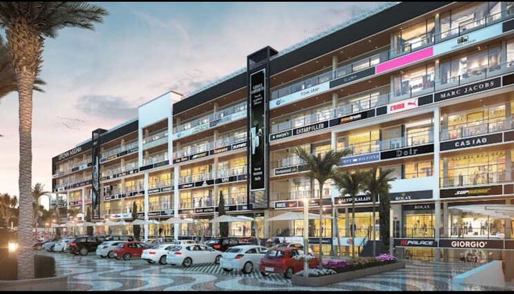 Exterior View, uptown-insignia Commercial Showroom 675 Sq.Ft. In International Airport Road Zirakpur 8699238