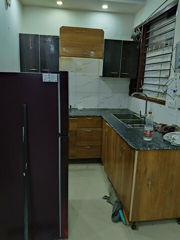 Kitchen in 3 BHK Builder Floor at Motia Blue Ridge, Dhakoli – for Rent