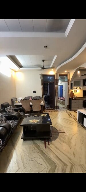 Living Room in 3 BHK Builder Floor at Aman Plaza, Shakti Khand iv – for Sale