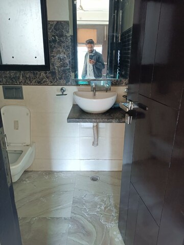 Bathroom in 3 BHK Builder Floor at Vigyan Vihar – for Rent