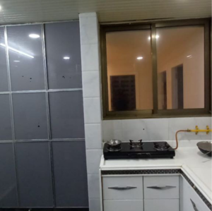 Kitchen in 4 BHK Penthouse at Prahlad Nagar – for Sale