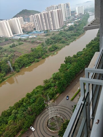 Balcony in 2 BHK Builder Floor at Paranjape Blue Ridge, Hinjewadi – for Rent