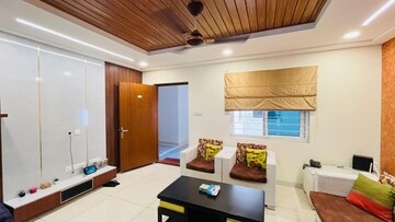 Living Room in 3 BHK Apartment at Aparna Sarovar Zenith, Nallagandla – for Rent