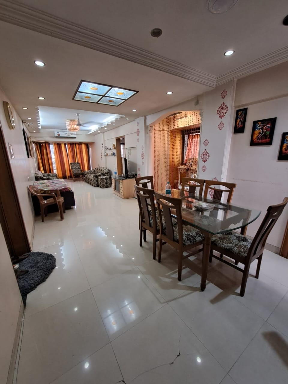 3 BHK + Study Room Apartment For Rent in Raunak Park