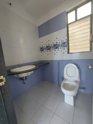 Bathroom in 3 BHK Apartment at Nanded Asawari, Nanded – for Sale
