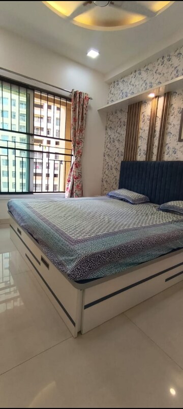 Bedroom in 2 BHK Apartment at Rustomjee Azziano Wing D, Majiwada – for Sale