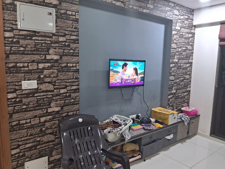 Living Room, south bopal 2 Bedroom 1100 Sq.Ft. Apartment In South Bopal Ahmedabad 8700836