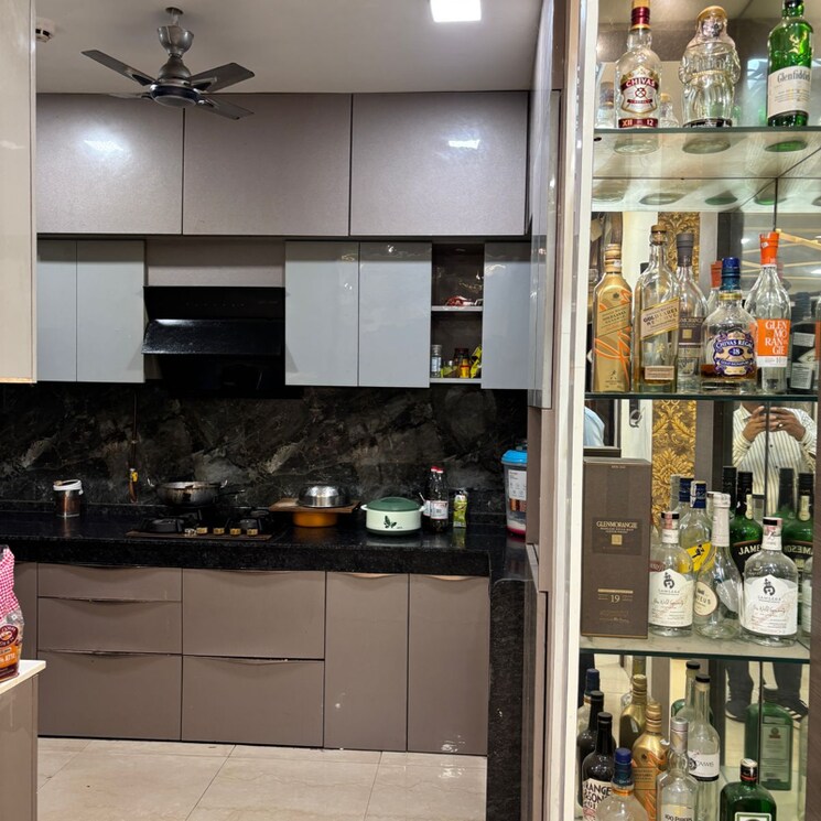 Kitchen, m3m-ikonic 3 Bedroom 1950 Sq.Ft. Apartment In Sector 68 Gurgaon 8700854