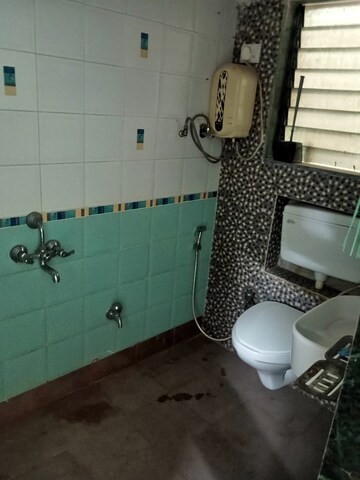 Bathroom in 2 BHK Apartment at Shrusti Complex, Ghodbunder Road – for Rent