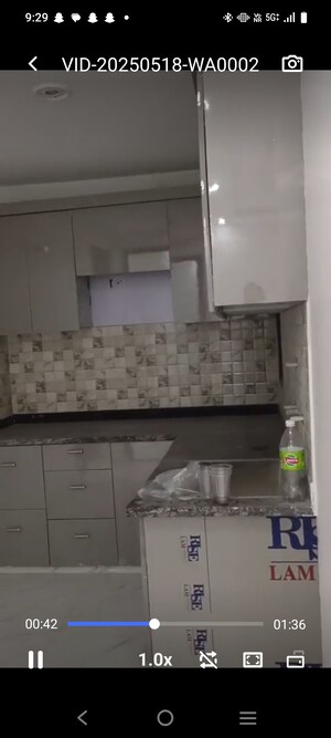 Kitchen in 3 BHK Builder Floor at Laxmi Nagar – for Sale