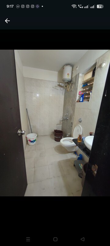 Bathroom in 2 BHK Apartment at Matrix Alfa 1, Kharadi – for Rent