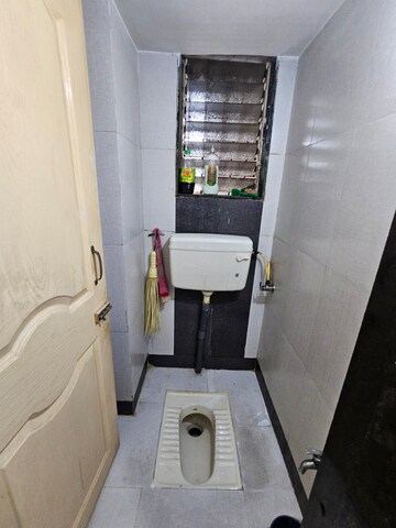 Bathroom in 1 BHK Apartment at Om CHS Dombivli, Dombivli West – for Sale
