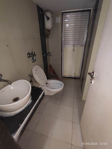 Bathroom in 2 BHK Apartment at Rustomjee Avenue H, Virar West – for Rent
