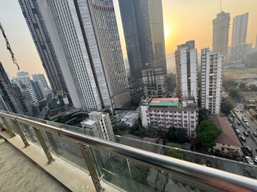 Balcony in 3 BHK Apartment at Orbit Eternia, Lower Parel – for Rent