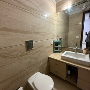 Bathroom in 3 BHK Builder Floor at Greater Kailash ii – for Sale