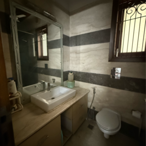 Attached Bathroom in 3 BHK Builder Floor at Greater Kailash ii – for Sale