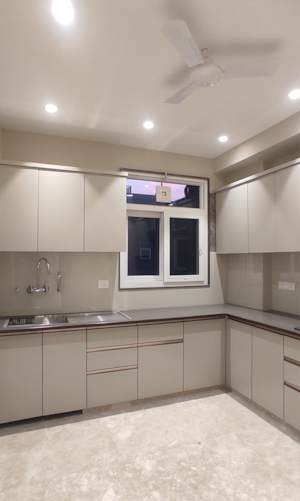 Kitchen in 3 BHK Builder Floor at Greater Kailash I – for Sale