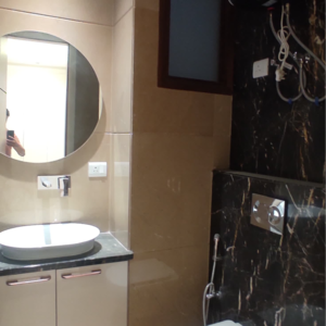 Bathroom in 3 BHK Builder Floor at Greater Kailash I – for Sale