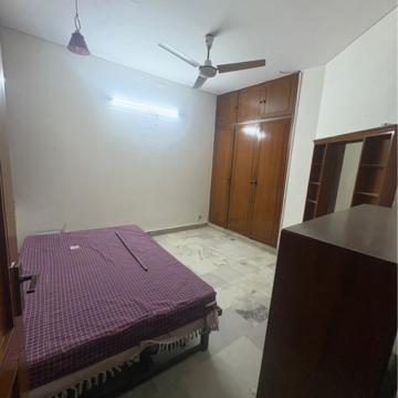 Bedroom in 3 BHK Builder Floor at Malviya Nagar – for Rent