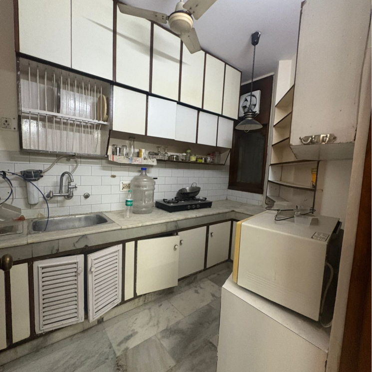 Kitchen, malviya nagar 3 Bedroom 1500 Sq.Ft. Builder Floor In Malviya Nagar Delhi 8701228