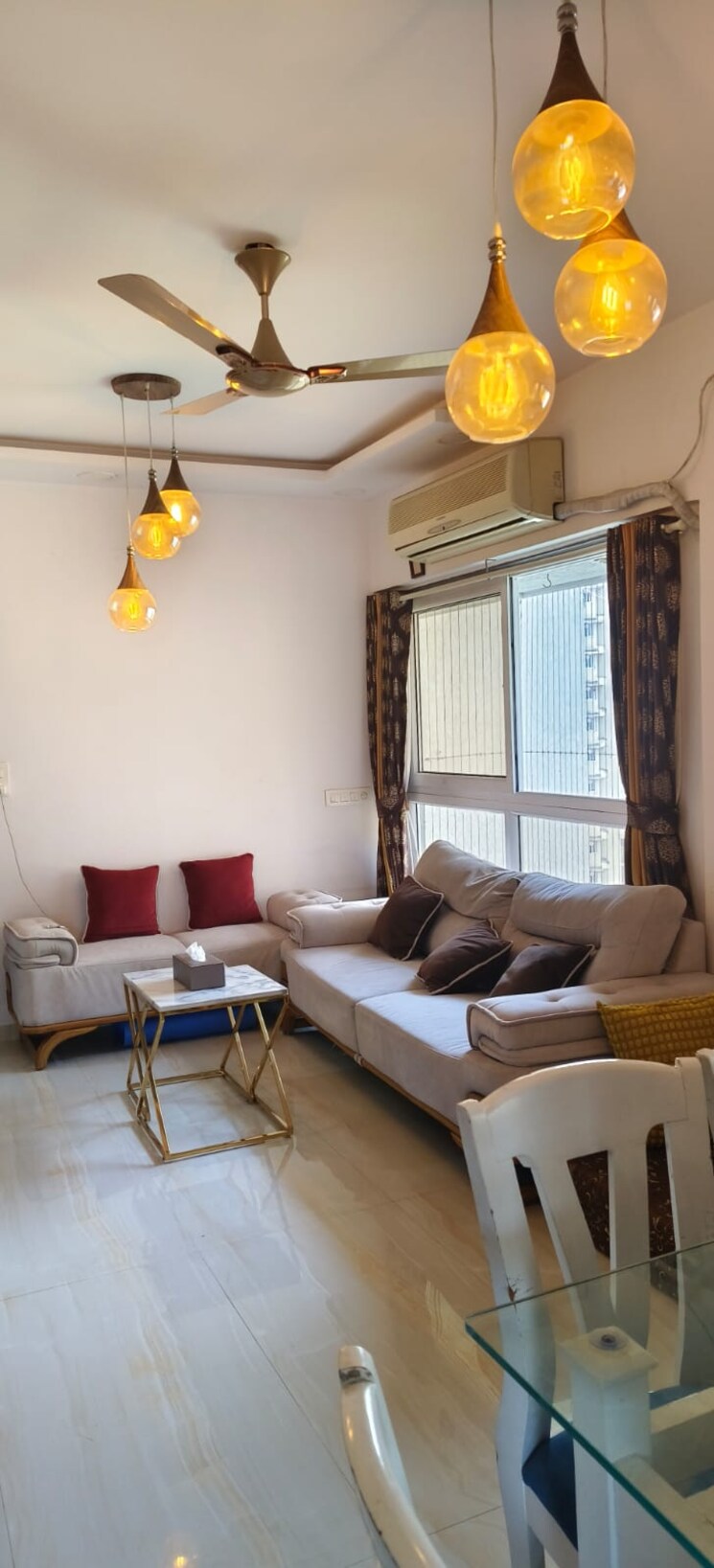 Living Room, aashna-samadhan 2 Bedroom 650 Sq.Ft. Apartment In Goregaon West Mumbai 8701229