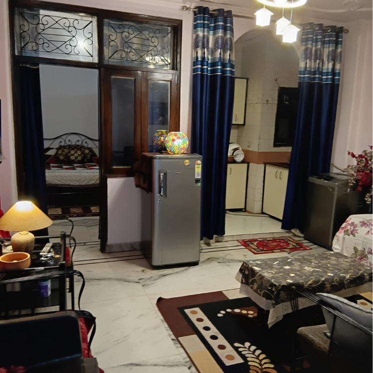 Living Room, kalkaji 2 Bedroom 1000 Sq.Ft. Builder Floor In Kalkaji Delhi 8701241