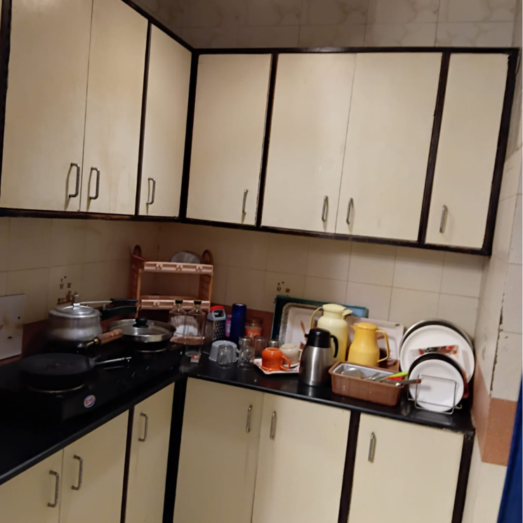 Kitchen, kalkaji 2 Bedroom 1000 Sq.Ft. Builder Floor In Kalkaji Delhi 8701241