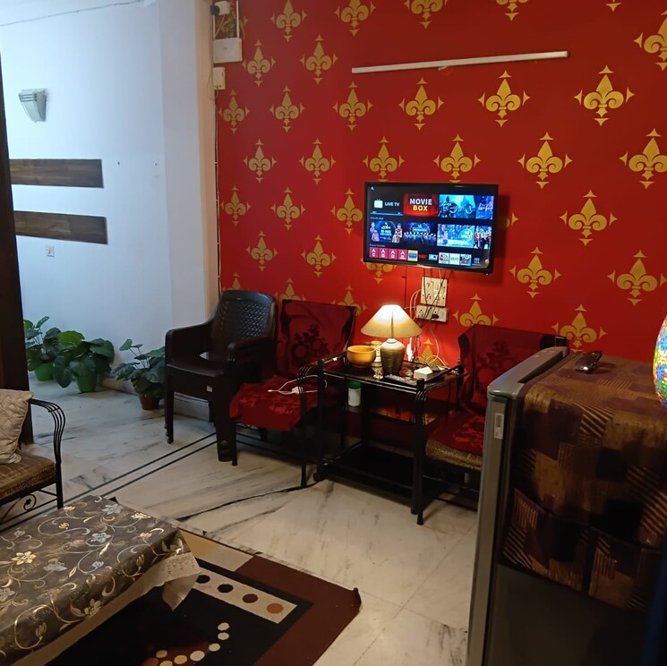 Living Room, kalkaji 2 Bedroom 1000 Sq.Ft. Builder Floor In Kalkaji Delhi 8701241