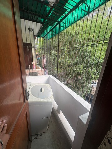 Balcony in 3 BHK Builder Floor at Malviya Nagar – for Rent