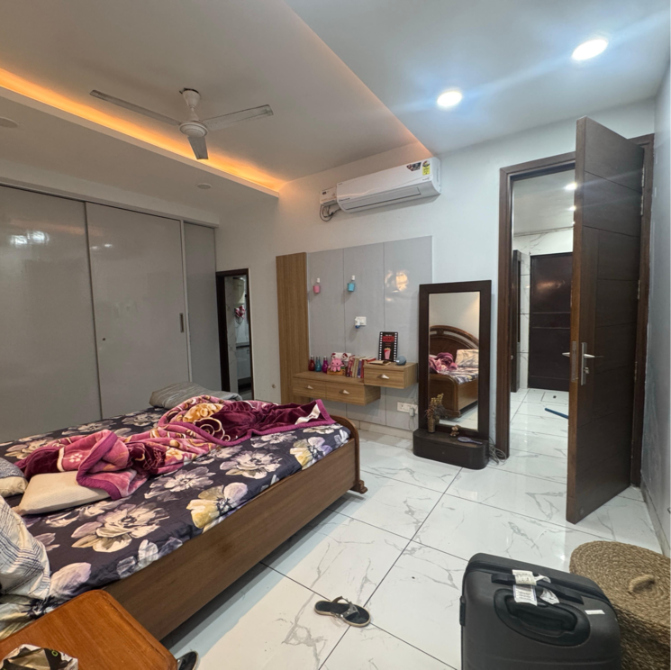 Bedroom, greater kailash ii 2 Bedroom 1400 Sq.Ft. Builder Floor In Greater Kailash ii Delhi 8701256
