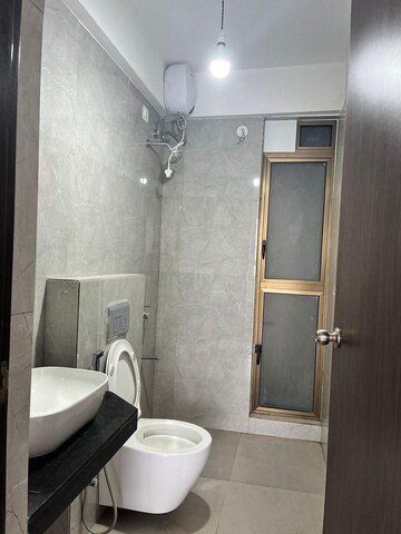 Bathroom in 2 BHK Apartment at Raymond Ten X Habitat, Pokhran Road No Two – for Rent