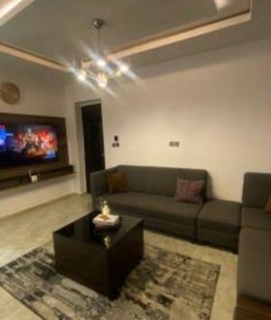 Living Room in 1 BHK Builder Floor at Rattan Apartment, Khanpur – for Sale