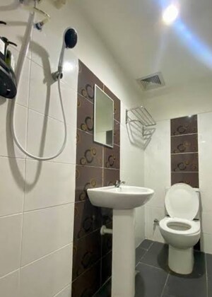 Bathroom in 1 BHK Builder Floor at Rattan Apartment, Khanpur – for Sale