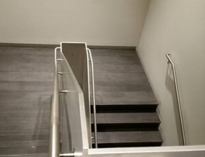 Staircase in 2 BHK Builder Floor at Khanpur – for Sale