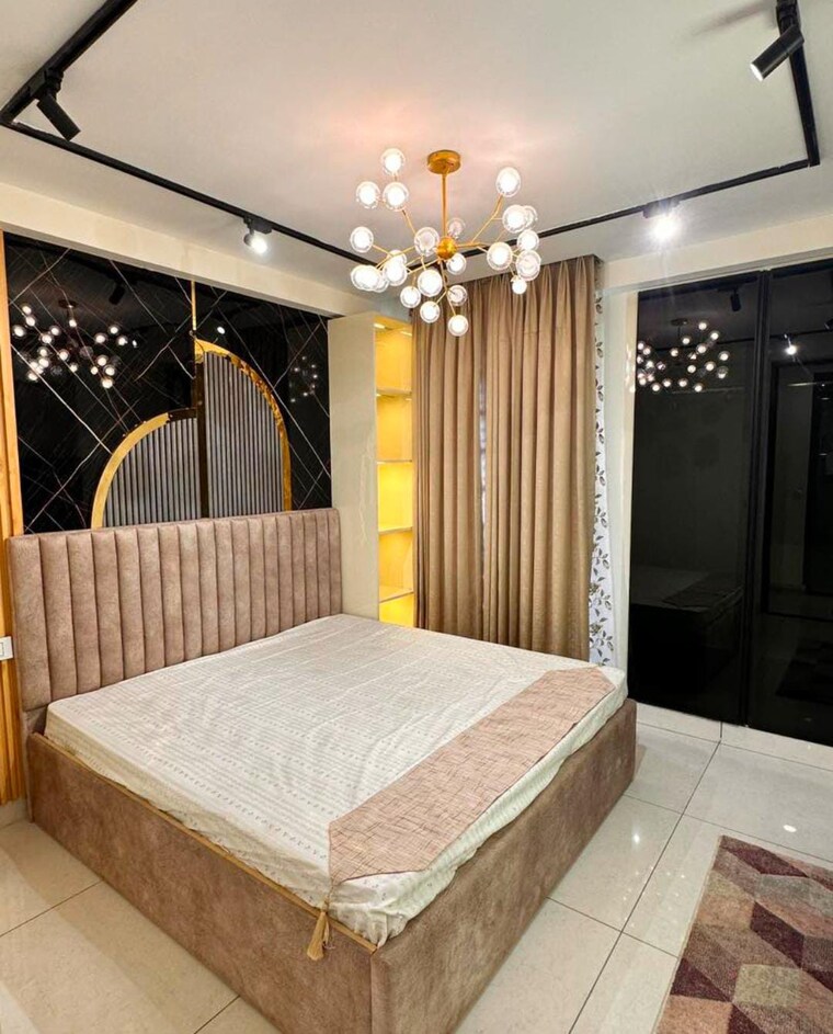 Bedroom, the-suman-marvelous 3 Bedroom 1745 Sq.Ft. Apartment In Ramgarh Bhudda Zirakpur 8701431
