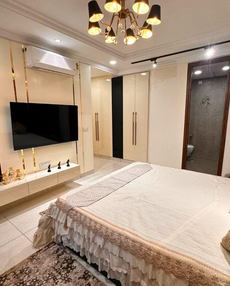 Bedroom, the-suman-marvelous 3 Bedroom 1895 Sq.Ft. Apartment In Ramgarh Bhudda Zirakpur 8701433