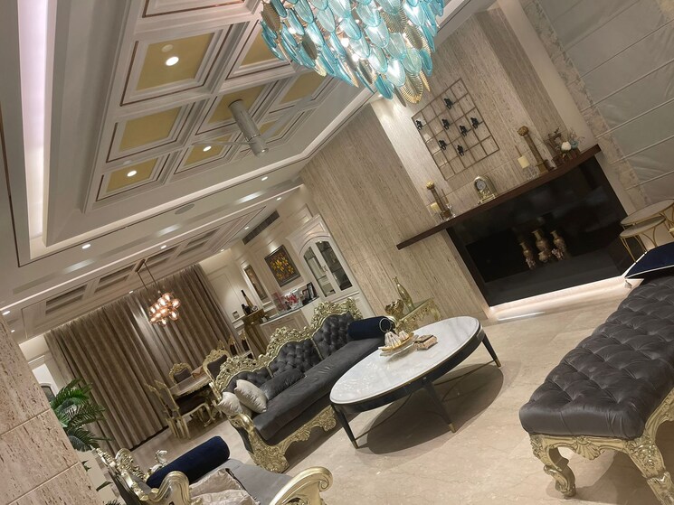 Living Room, emaar-marbella 5 Bedroom 8120 Sq.Ft. Villa In Sector 66 Gurgaon 8701445