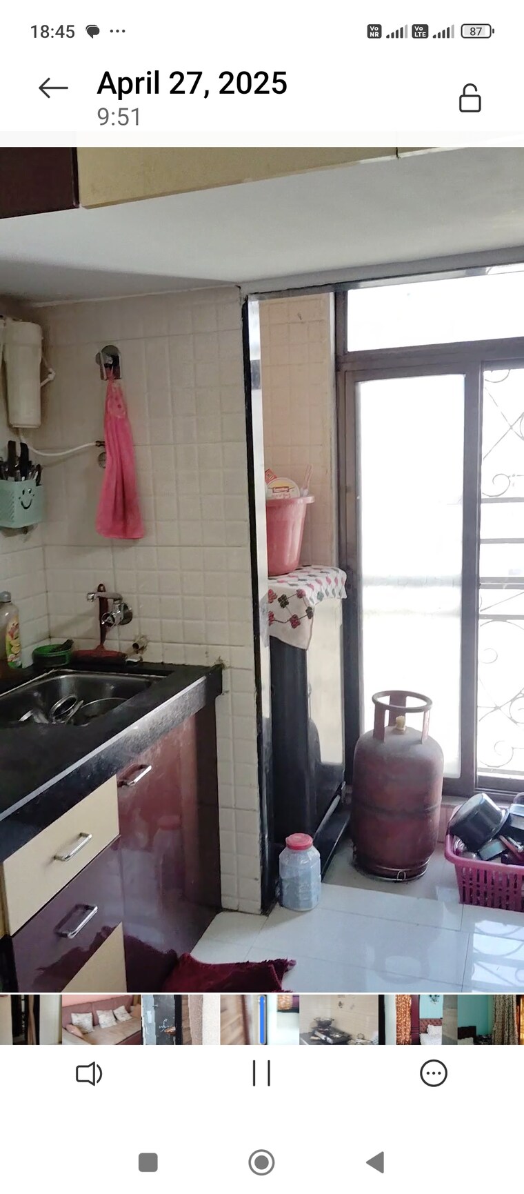 Kitchen, shantee-meera-avenue 1 Bedroom 400 Sq.Ft. Builder Floor In Vasai East Palghar 8701463