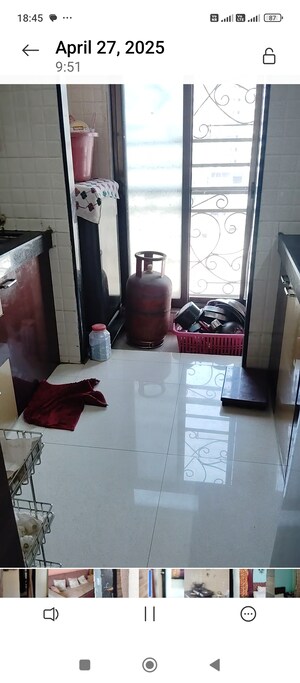 Kitchen in 1 BHK Builder Floor at Shantee Meera Avenue, Vasai East – for Sale