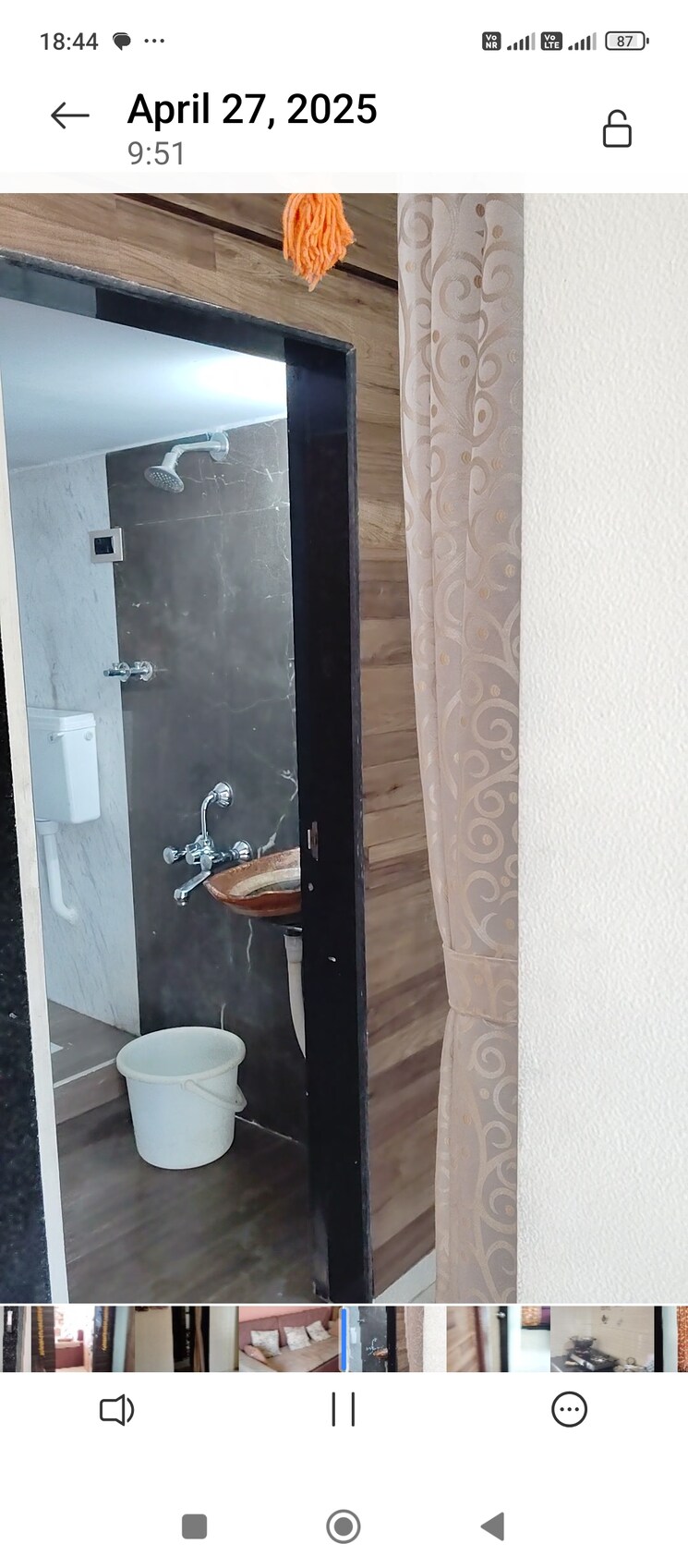 Bathroom, shantee-meera-avenue 1 Bedroom 400 Sq.Ft. Builder Floor In Vasai East Palghar 8701463