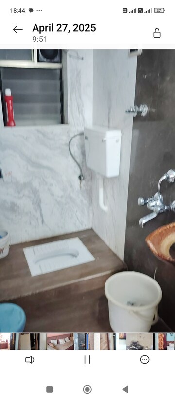 Bathroom in 1 BHK Builder Floor at Shantee Meera Avenue, Vasai East – for Sale