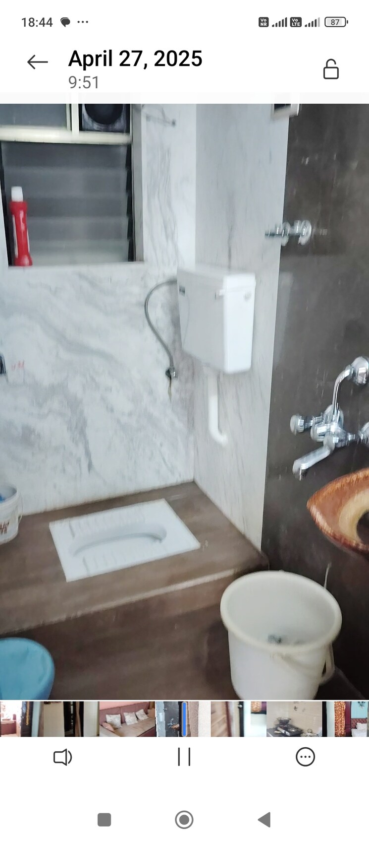 Bathroom, shantee-meera-avenue 1 Bedroom 400 Sq.Ft. Builder Floor In Vasai East Palghar 8701463