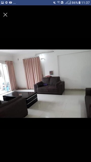 Living Room in 3 BHK Apartment at Rohan Tarang, Wakad – for Rent