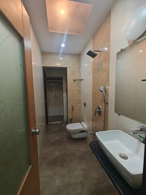 Bathroom in 3 BHK Apartment at  Army Welfare CHS, Nerul – for Sale
